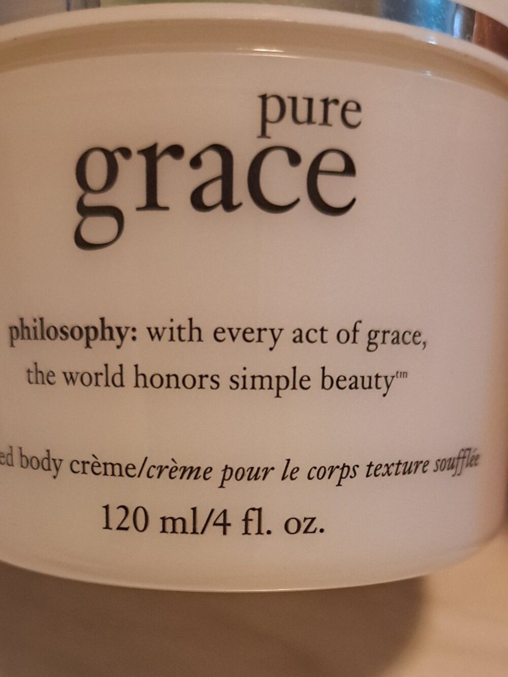 PHILOSOPHY PURE GRACE WHIPPED BODY CREAM